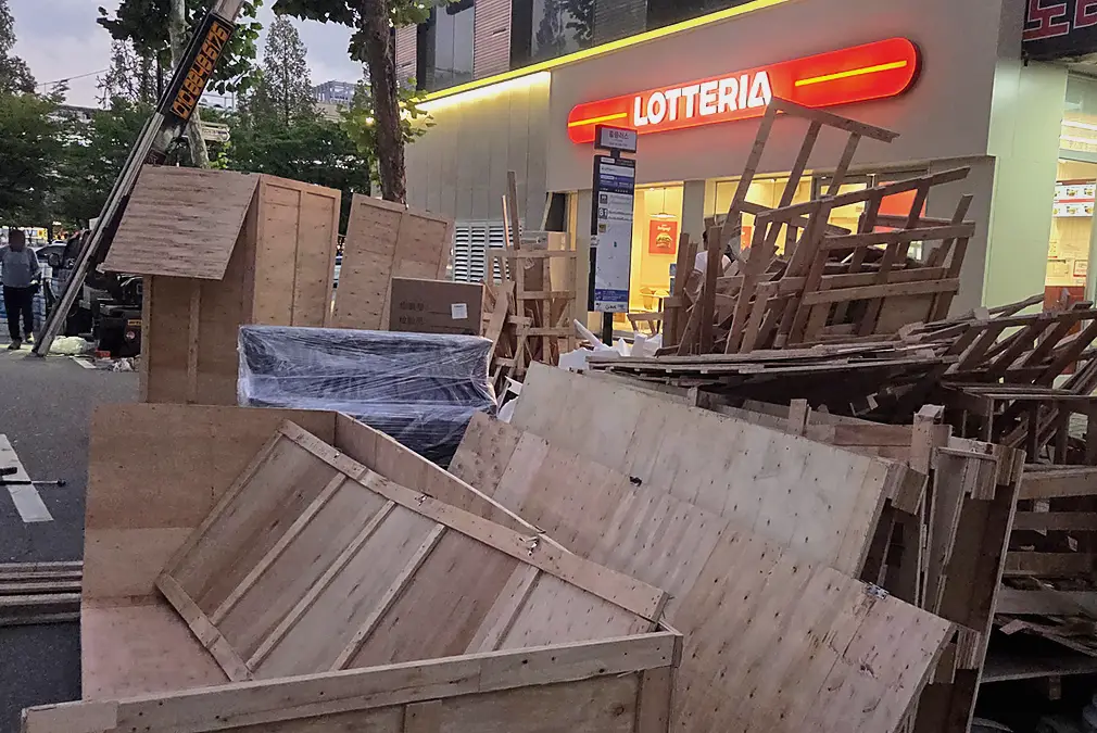 인천 중구 공장폐기물처리 현장 사진 2